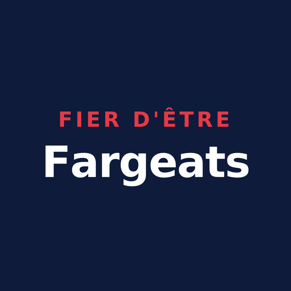 T-shirt « Fier d'être Fargeats » — design pour Farges-lès-Mâcon