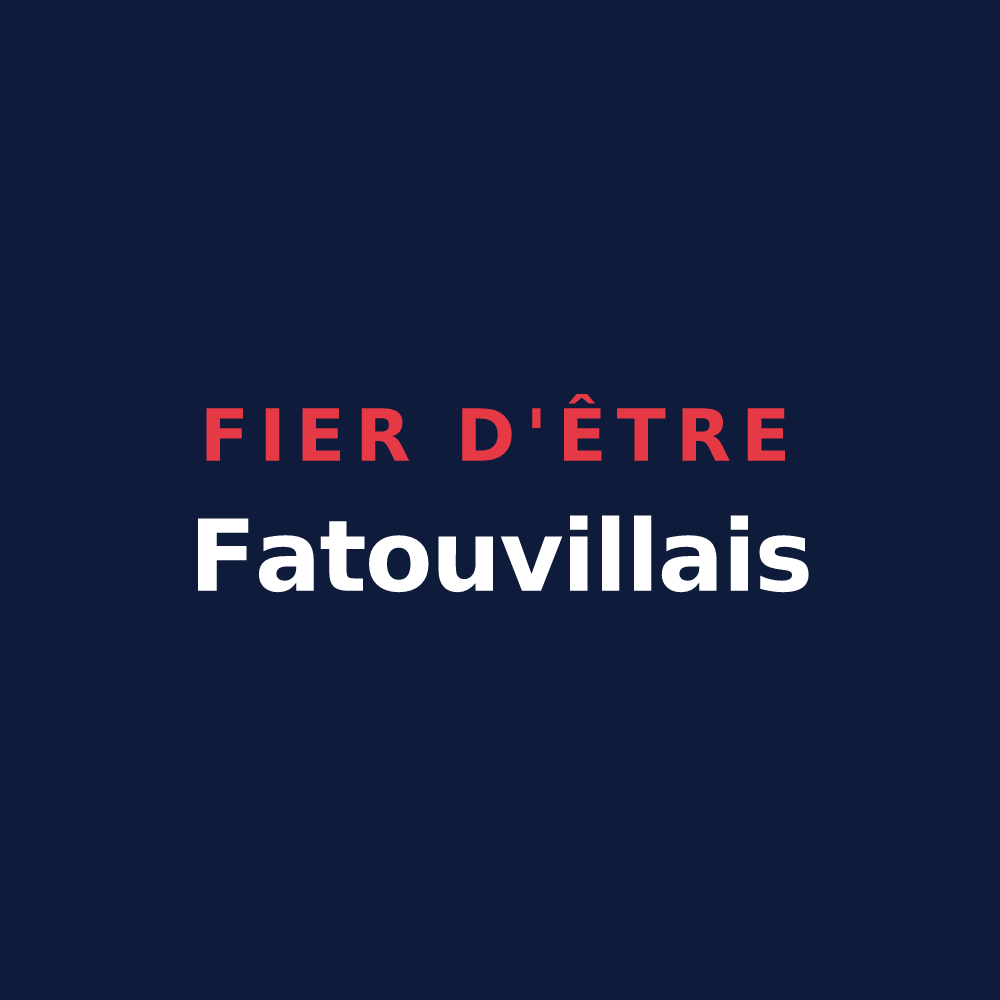 T-shirt « Fier d'être Fatouvillais » — design pour Fatouville-Grestain