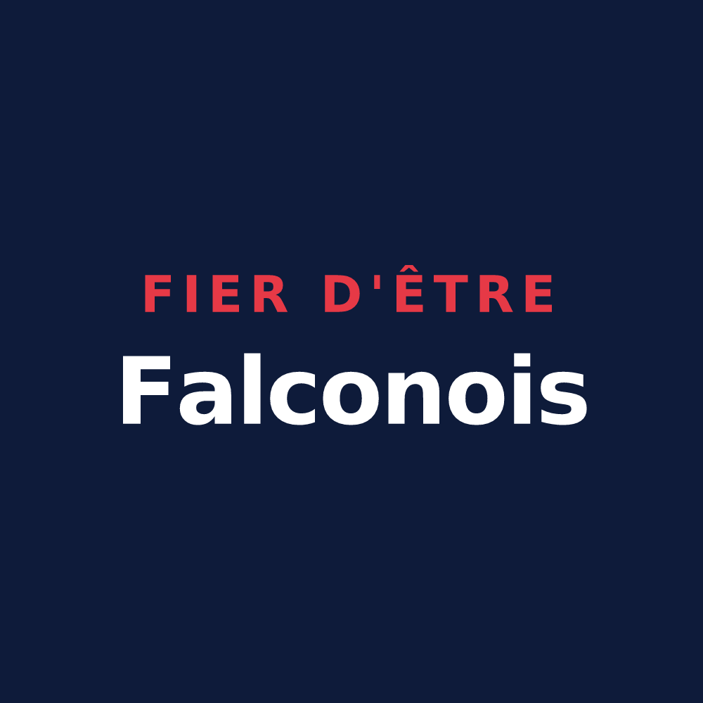 T-shirt « Fier d'être Falconois » — design pour Faucompierre