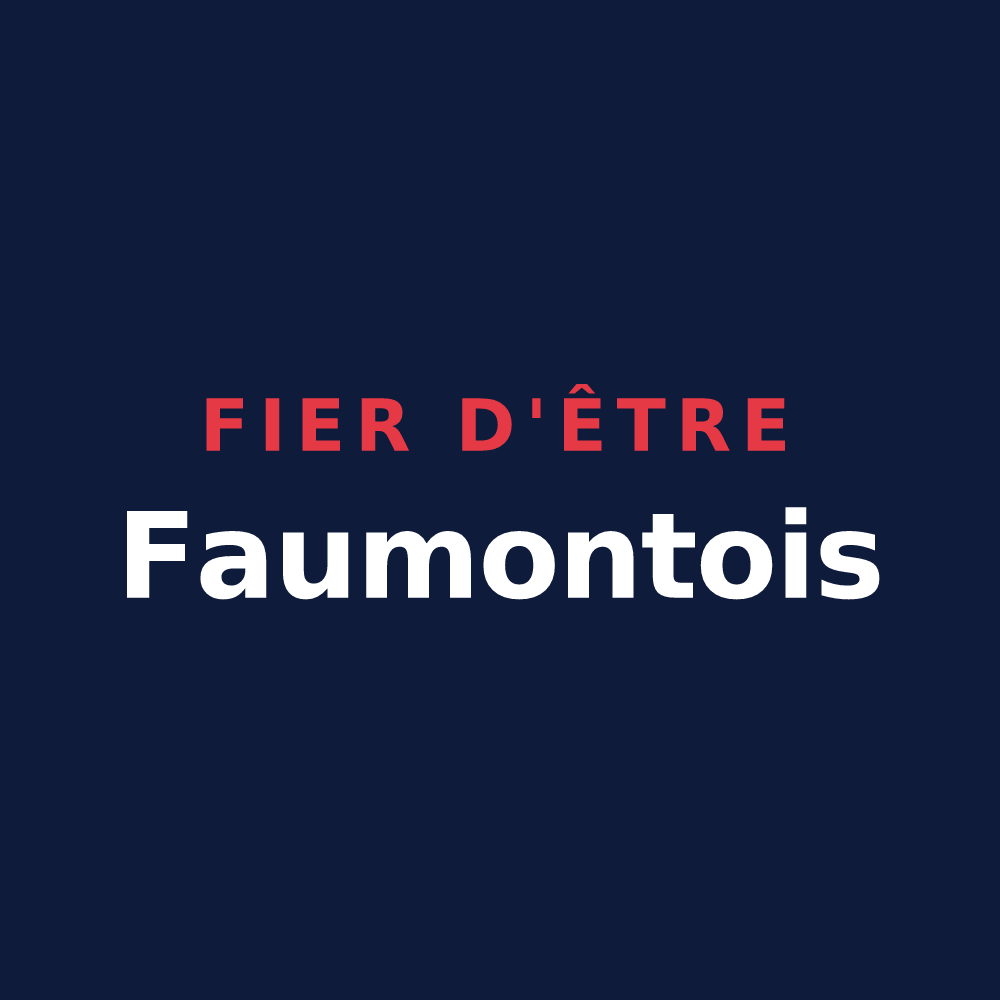 T-shirt « Fier d'être Faumontois » — design pour Faumont