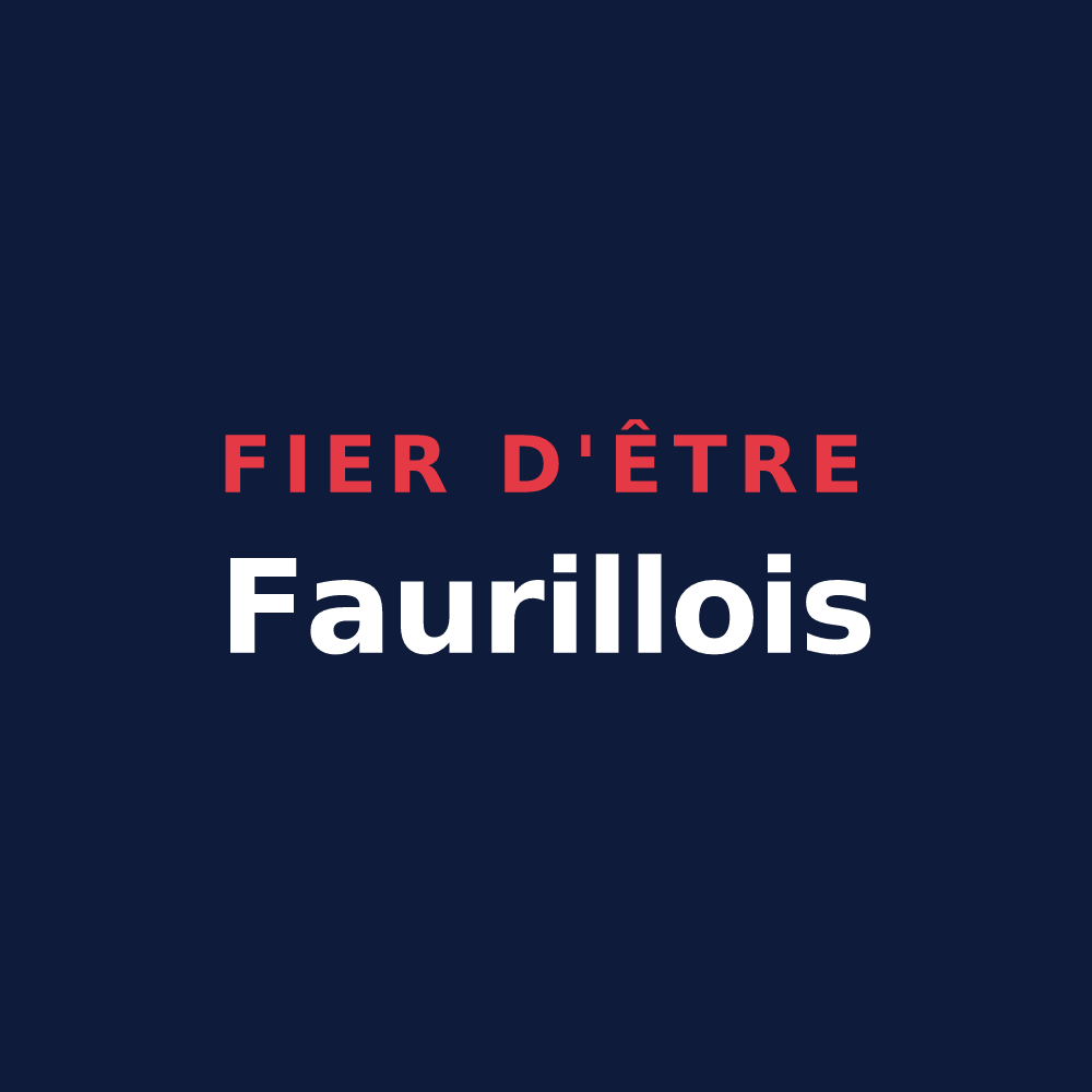 T-shirt « Fier d'être Faurillois » — design pour Faurilles