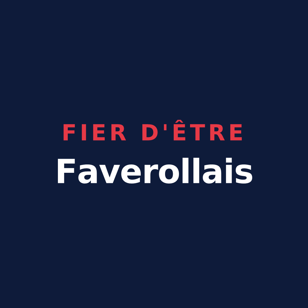 T-shirt « Fier d'être Faverollais » — design pour Faverolles-la-Campagne