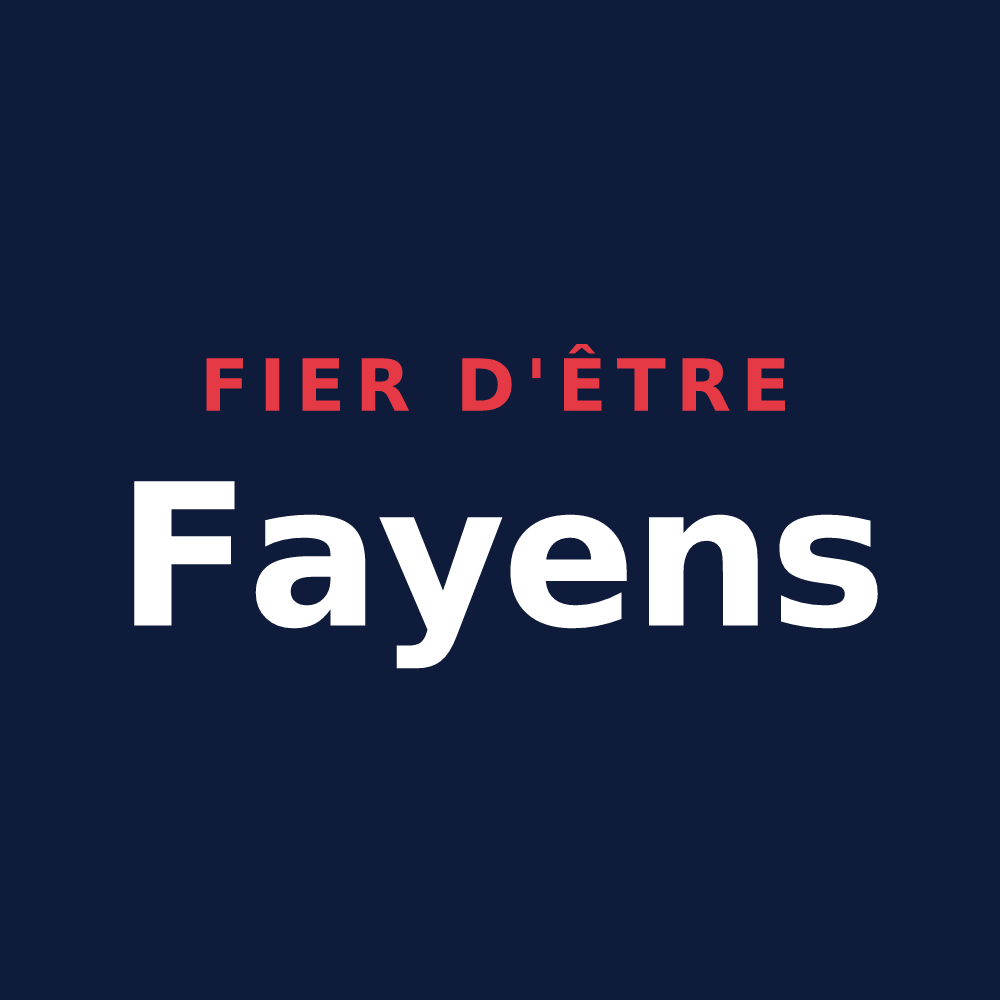 T-shirt « Fier d'être Fayens » — design pour Fay-le-Clos