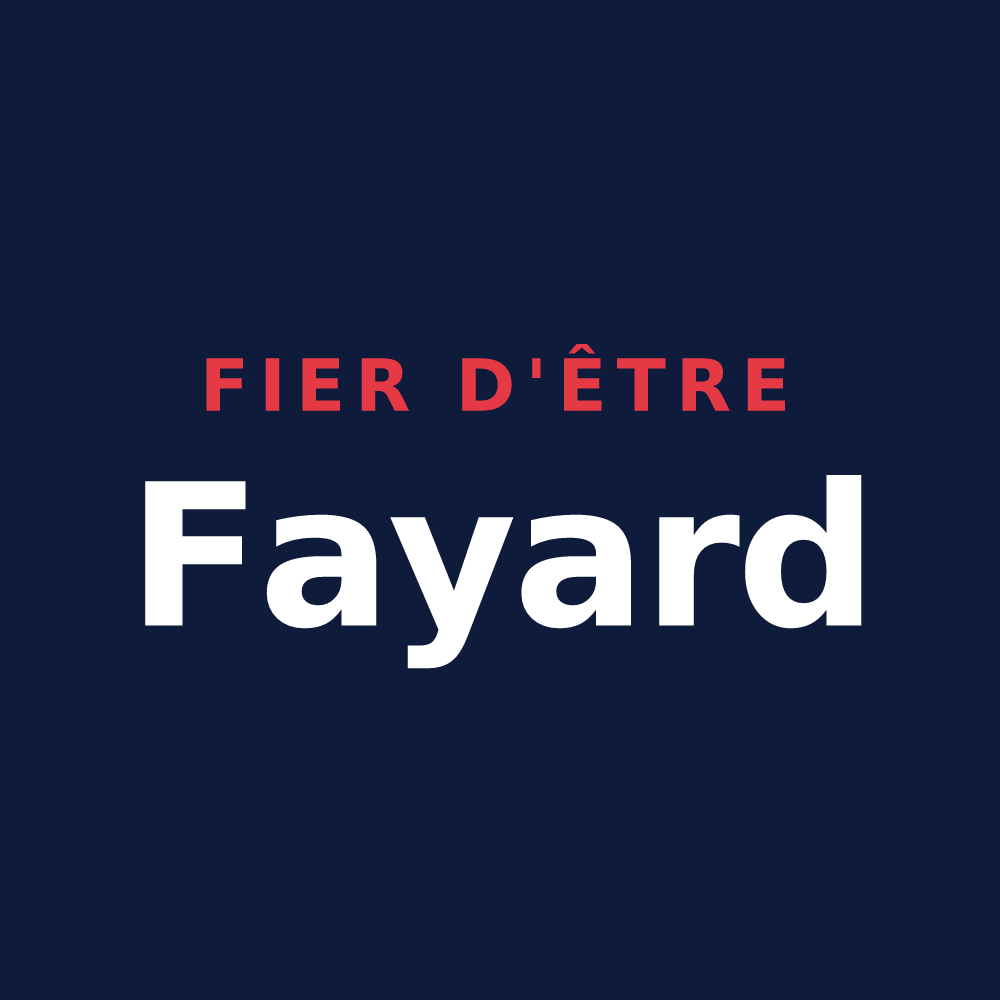 T-shirt « Fier d'être Fayard » — design pour Fay