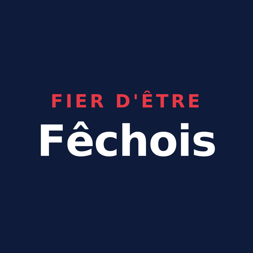 T-shirt « Fier d'être Fêchois » — design pour Fêche-l'Église
