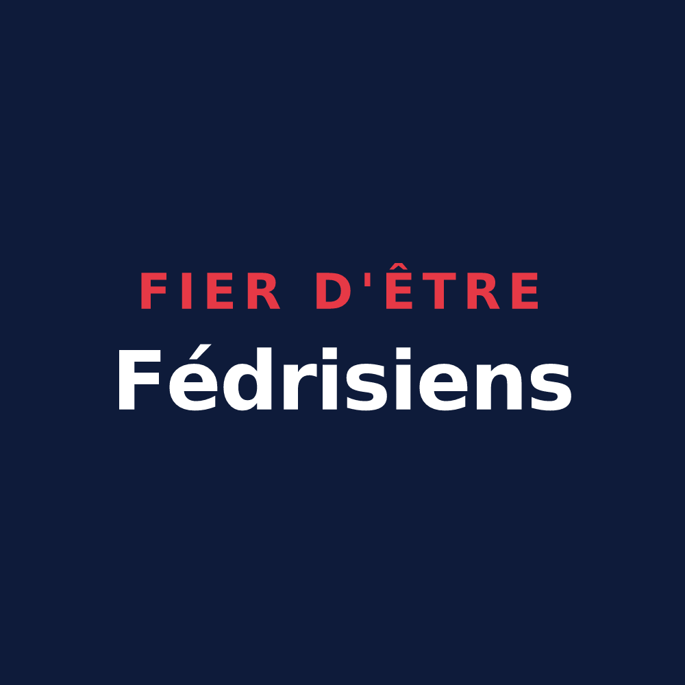 T-shirt « Fier d'être Fédrisiens » — design pour Fédry