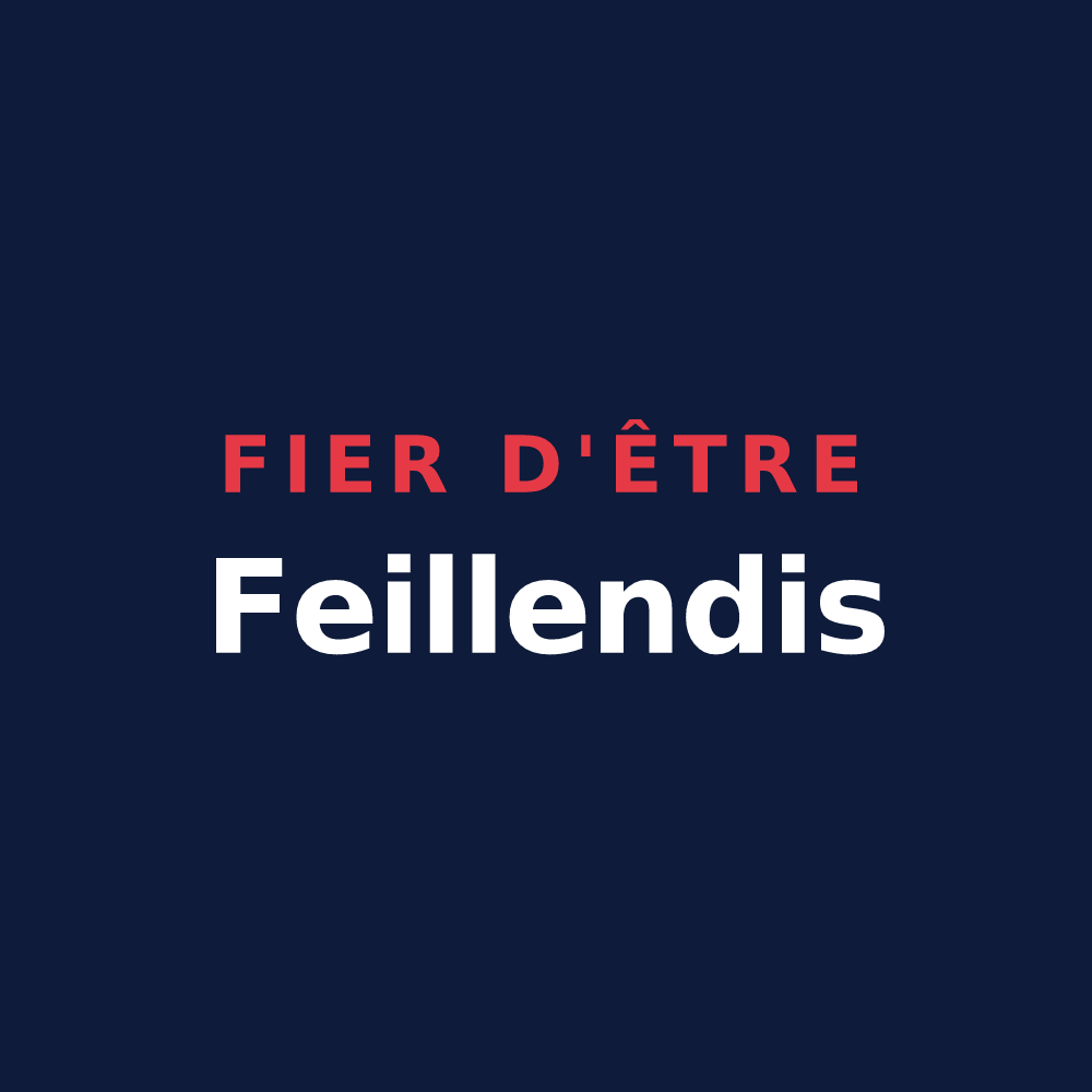 T-shirt « Fier d'être Feillendis » — design pour Feillens