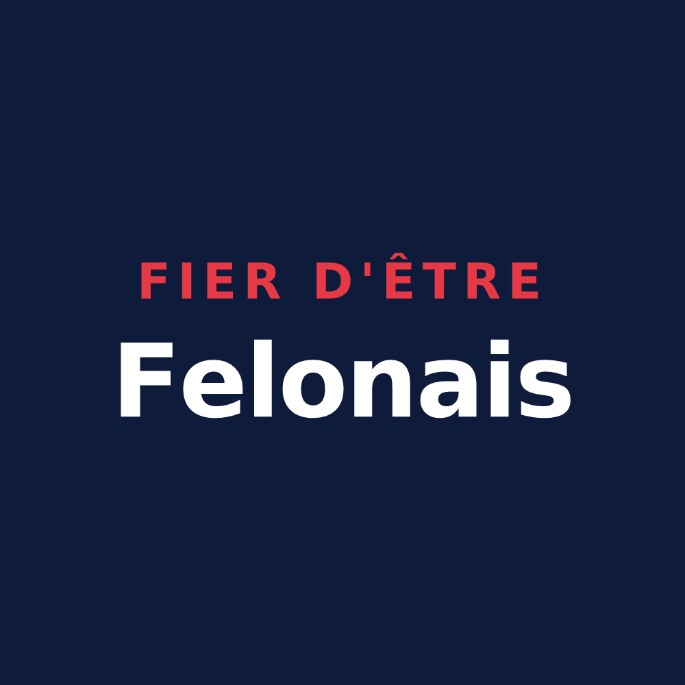 T-shirt « Fier d'être Felonais » — design pour Felon