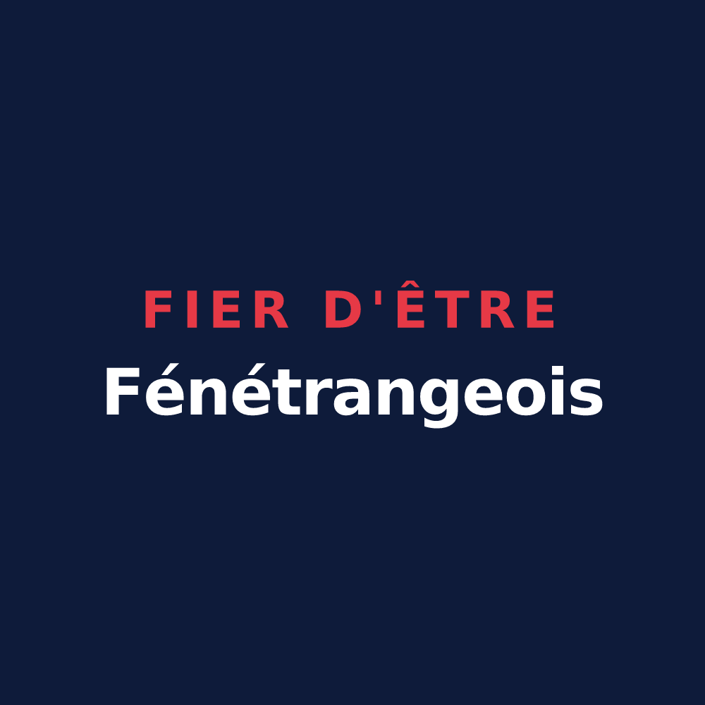 T-shirt « Fier d'être Fénétrangeois » — design pour Fénétrange