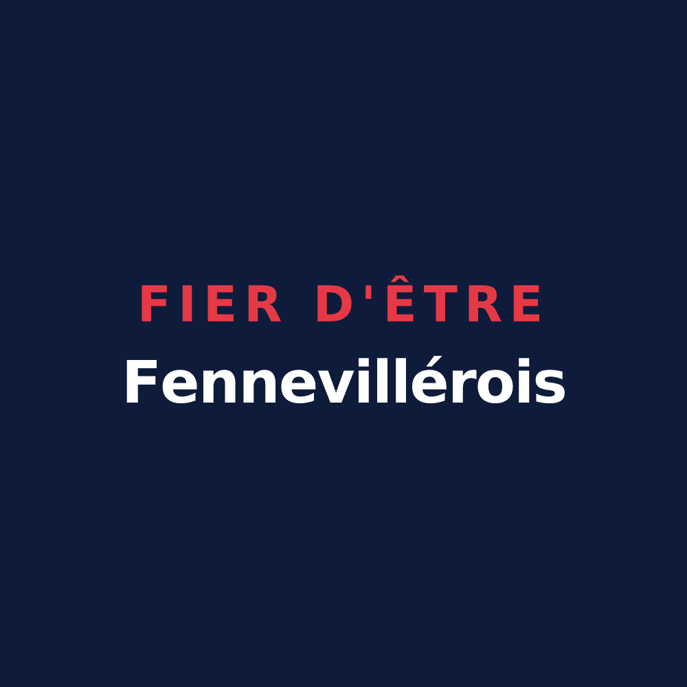 T-shirt « Fier d'être Fennevillérois » — design pour Fenneviller