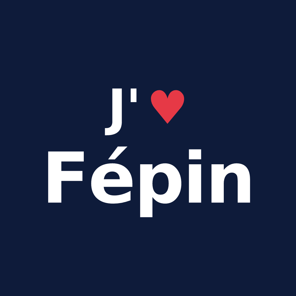 T-shirt personnalisé Fépin — design J'aime Fépin