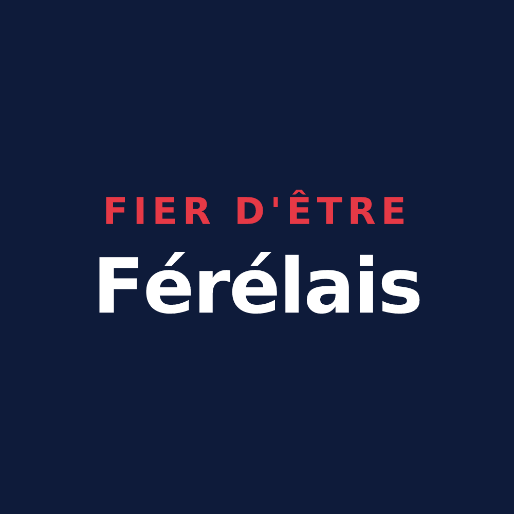 T-shirt « Fier d'être Férélais » — design pour Férel