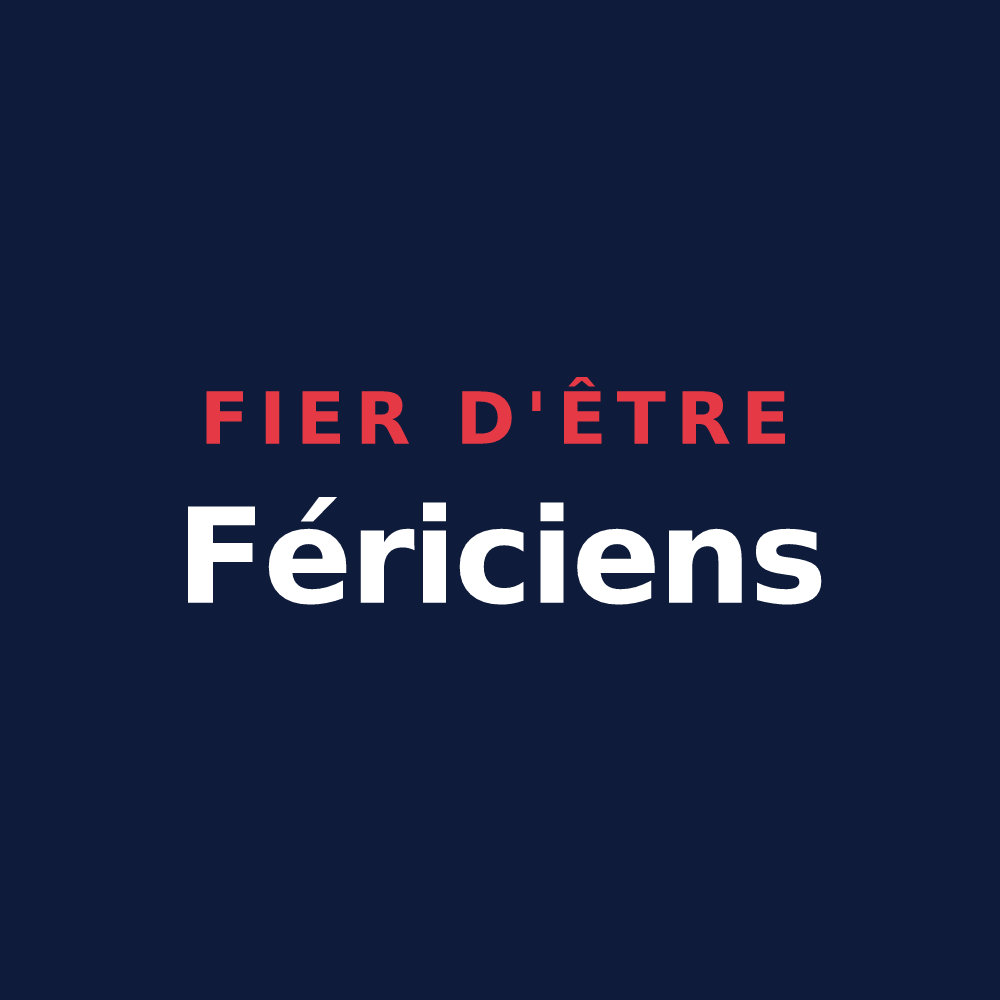 T-shirt « Fier d'être Fériciens » — design pour Féricy