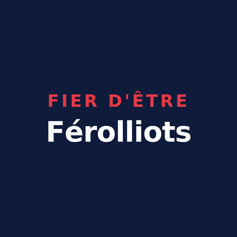 T-shirt « Fier d'être Férolliots » — design pour Férolles