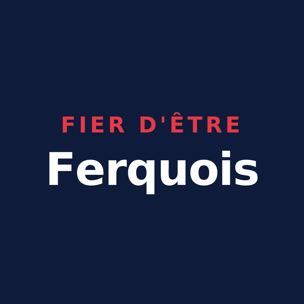T-shirt « Fier d'être Ferquois » — design pour Ferques