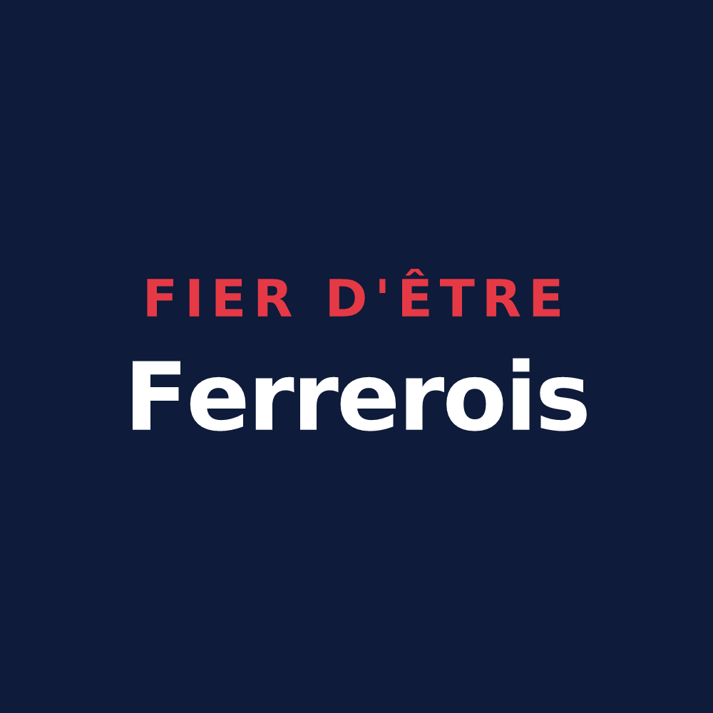T-shirt « Fier d'être Ferrerois » — design pour Ferrère