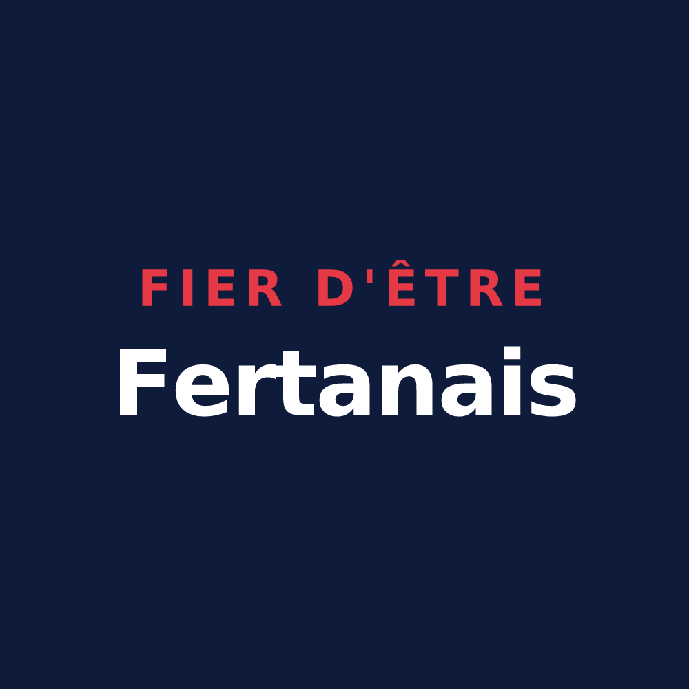 T-shirt « Fier d'être Fertanais » — design pour Fertans