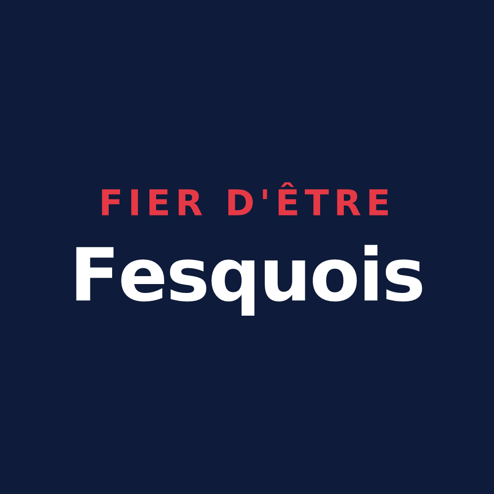 T-shirt « Fier d'être Fesquois » — design pour Fesques
