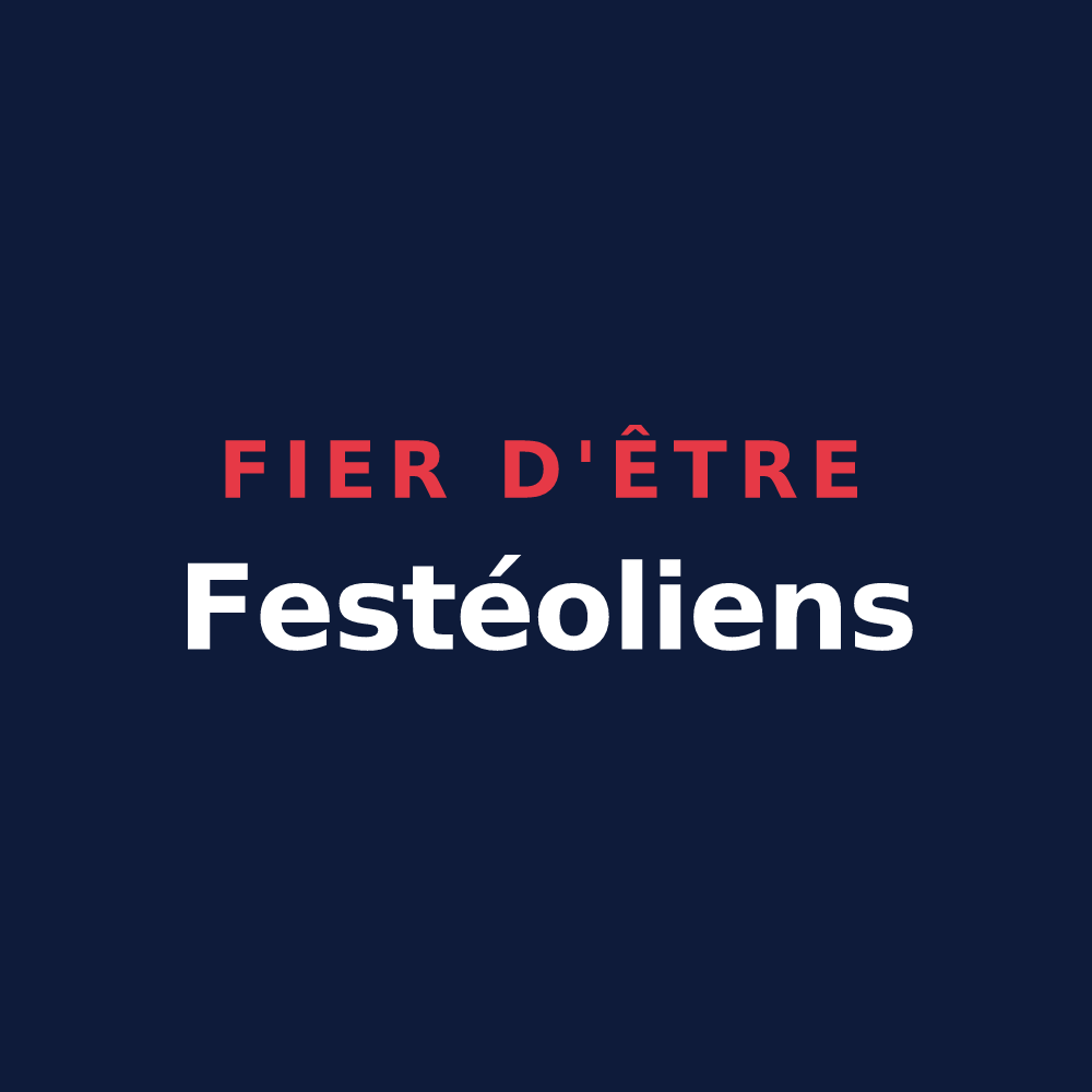 T-shirt « Fier d'être Festéoliens » — design pour Festieux