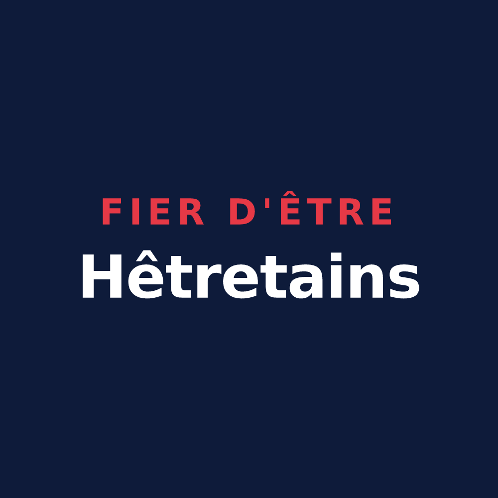T-shirt « Fier d'être Hêtretains » — design pour Fey-en-Haye