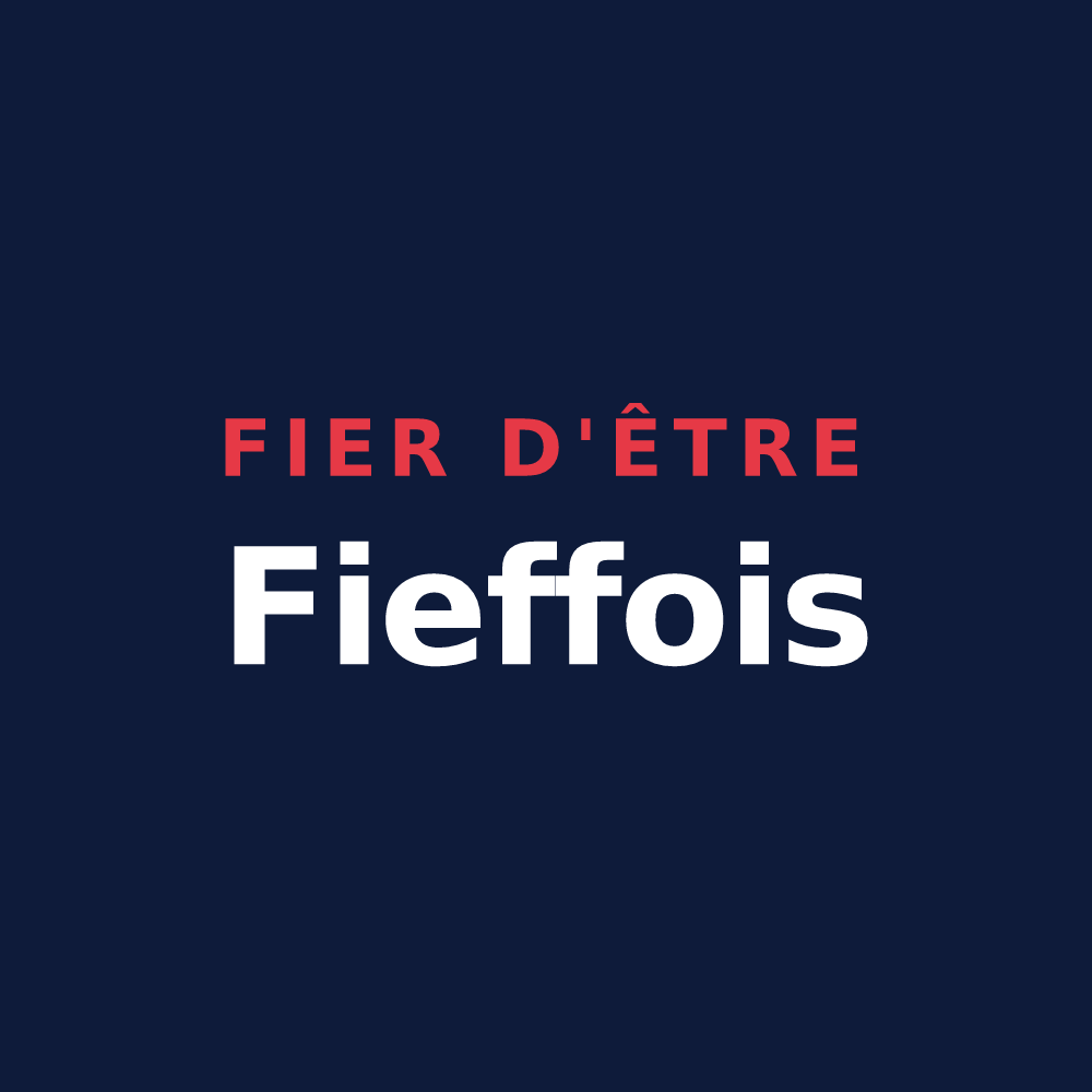 T-shirt « Fier d'être Fieffois » — design pour Fiefs