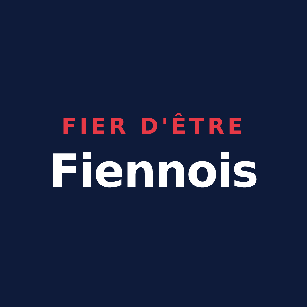 T-shirt « Fier d'être Fiennois » — design pour Fiennes