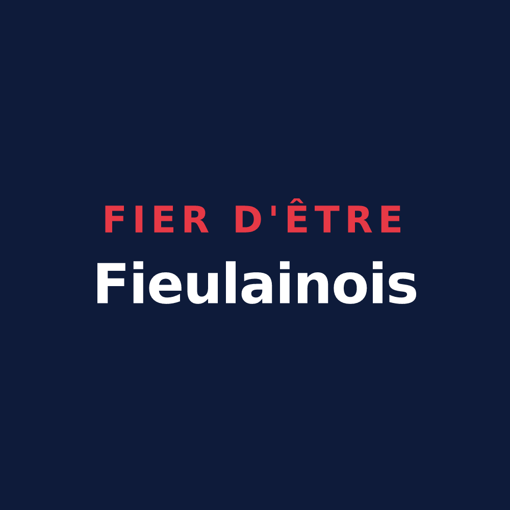 T-shirt « Fier d'être Fieulainois » — design pour Fieulaine