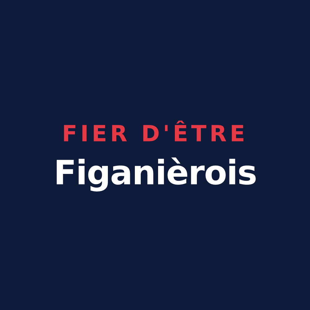 T-shirt « Fier d'être Figanièrois » — design pour Figanières
