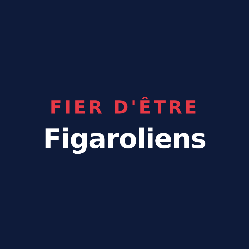 T-shirt « Fier d'être Figaroliens » — design pour Figarol