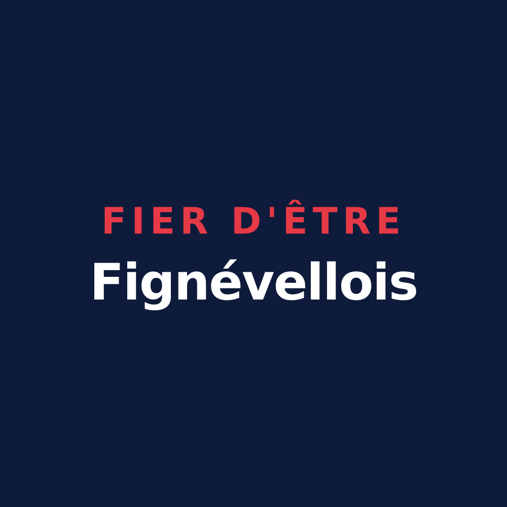 T-shirt « Fier d'être Fignévellois » — design pour Fignévelle