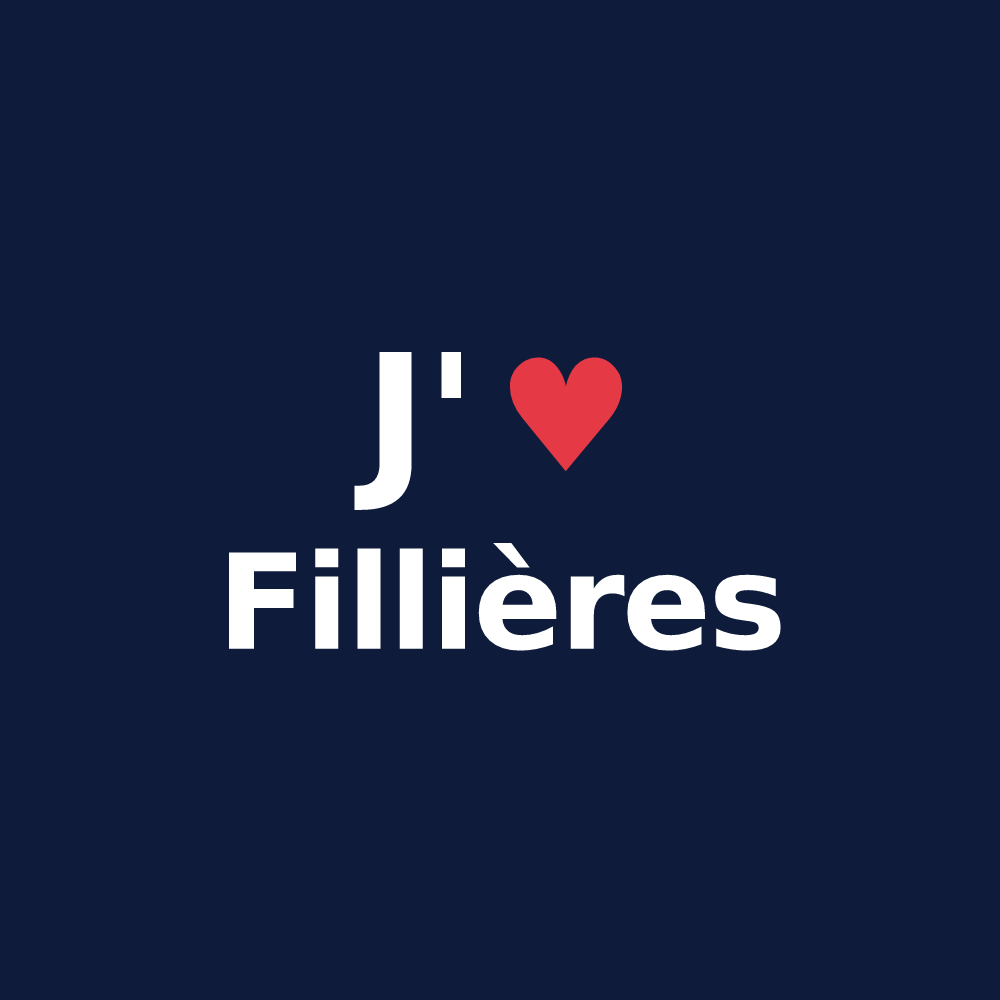 T-shirt personnalisé Fillières — design J'aime Fillières