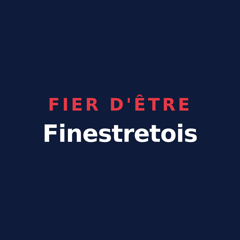 T-shirt « Fier d'être Finestretois » — design pour Finestret