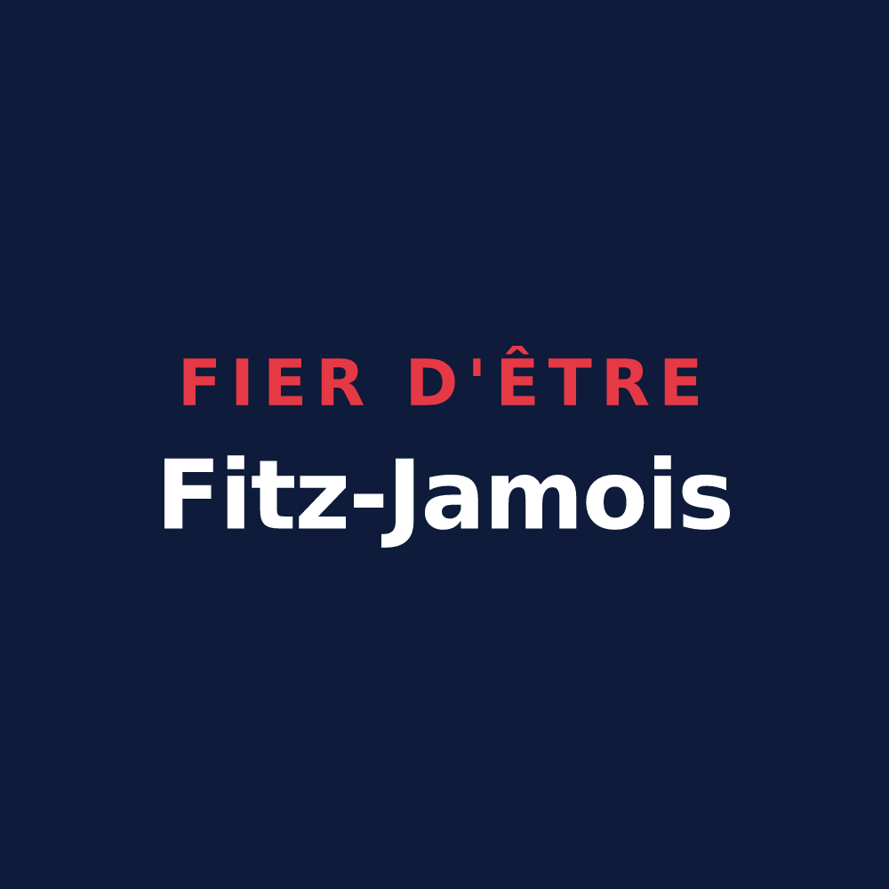 T-shirt « Fier d'être Fitz-Jamois » — design pour Fitz-James
