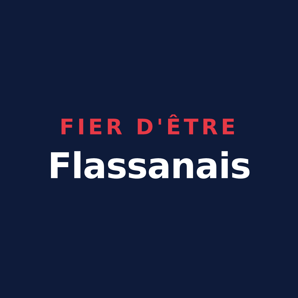 T-shirt « Fier d'être Flassanais » — design pour Flassan