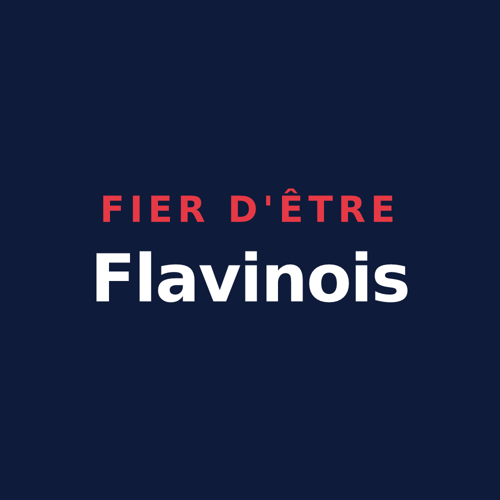 T-shirt « Fier d'être Flavinois » — design pour Flavin