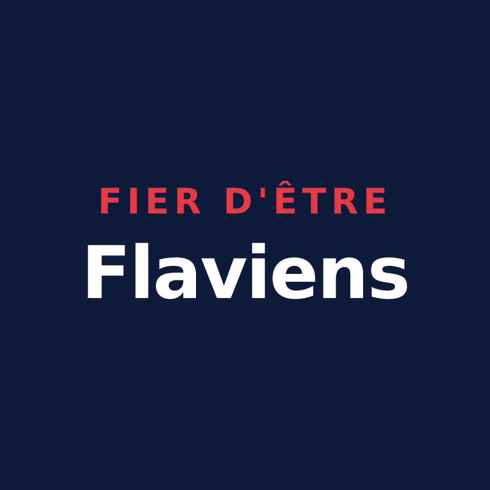 T-shirt « Fier d'être Flaviens » — design pour Flavy-le-Martel