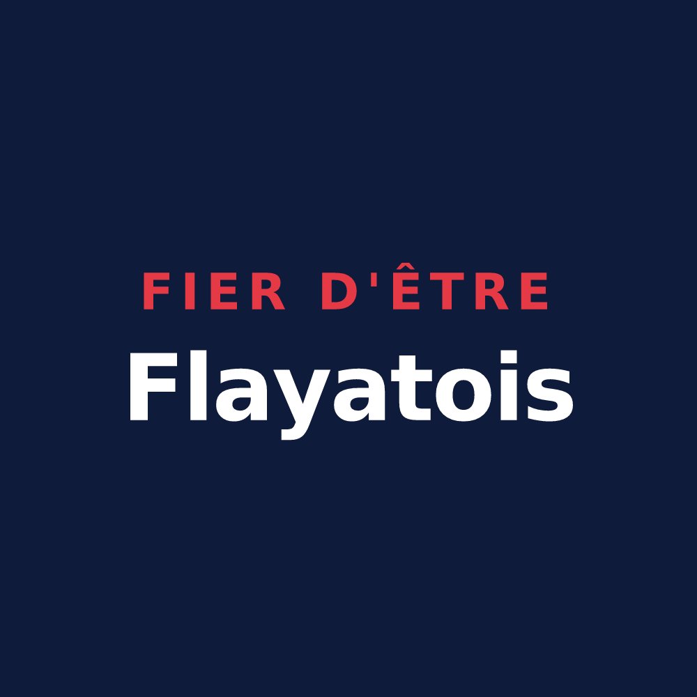 T-shirt « Fier d'être Flayatois » — design pour Flayat