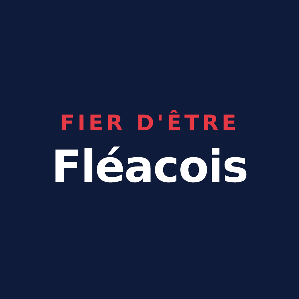 T-shirt « Fier d'être Fléacois » — design pour Fléac