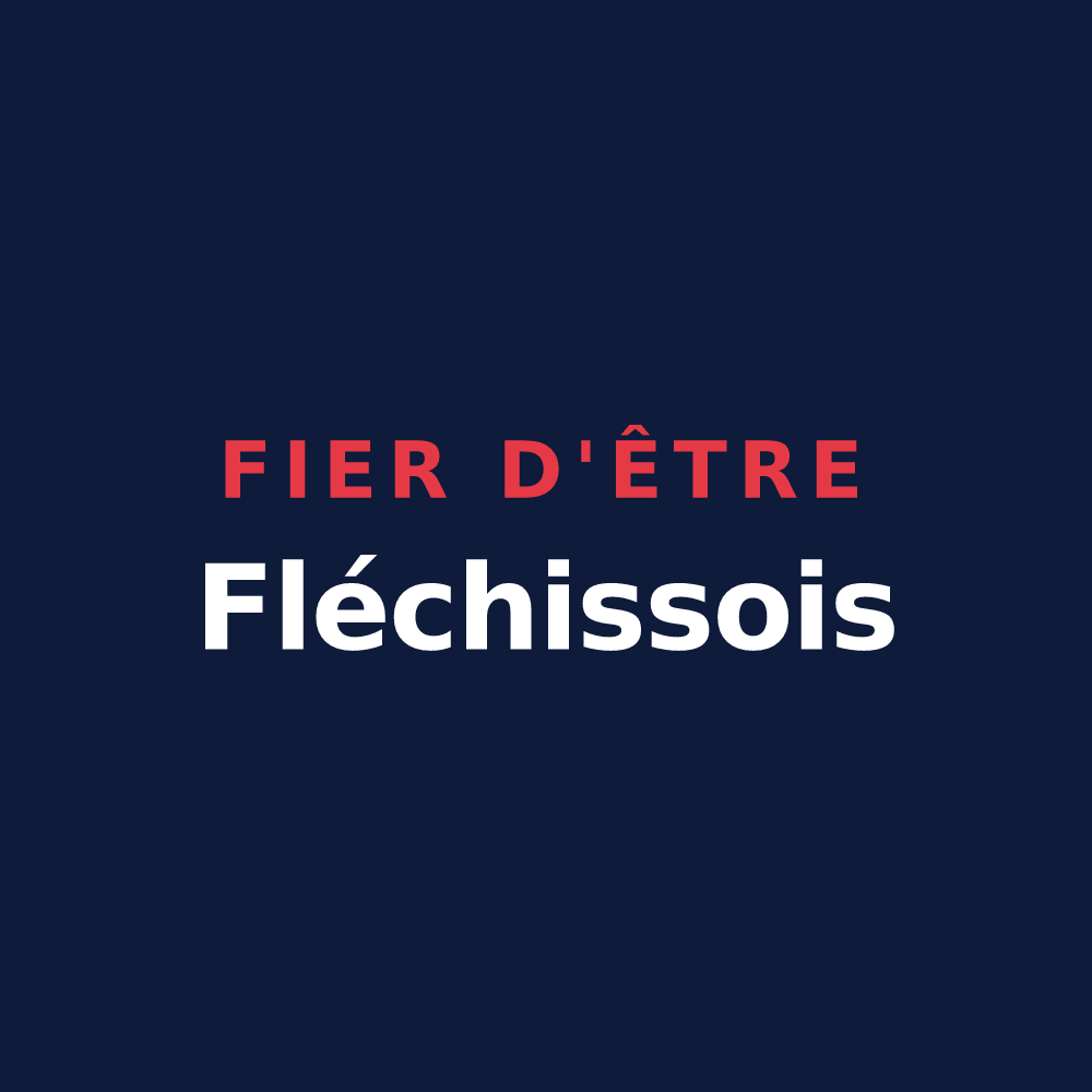 T-shirt « Fier d'être Fléchissois » — design pour Fléchy