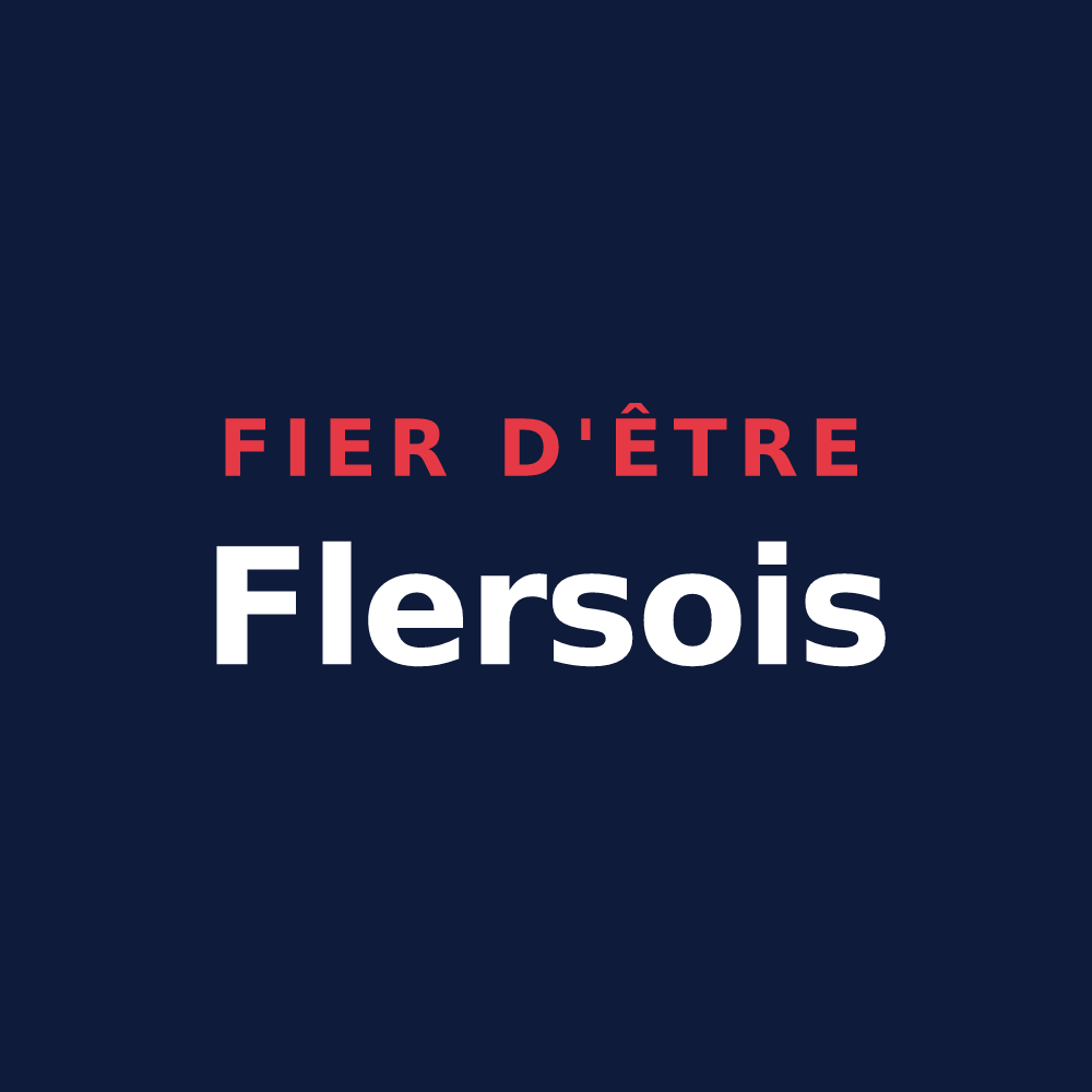 T-shirt « Fier d'être Flersois » — design pour Flers-en-Escrebieux