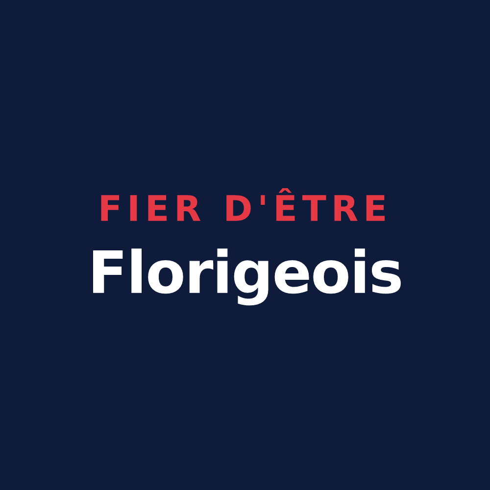T-shirt « Fier d'être Florigeois » — design pour Flers-sur-Noye
