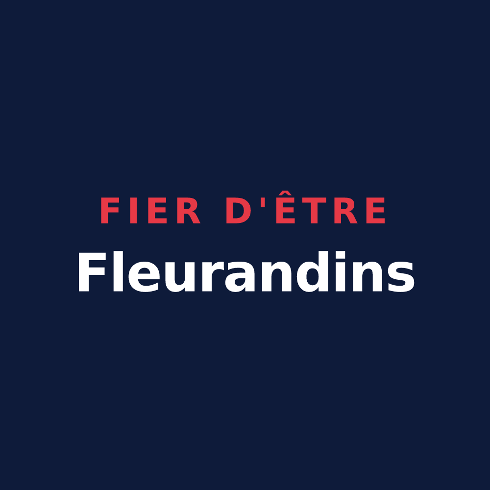 T-shirt « Fier d'être Fleurandins » — design pour Fleury-la-Montagne