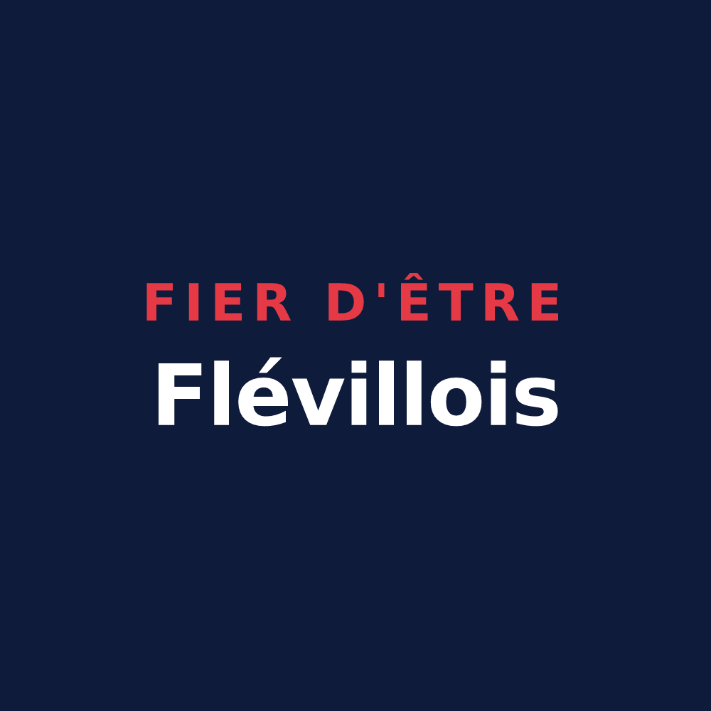 T-shirt « Fier d'être Flévillois » — design pour Fléville-Lixières