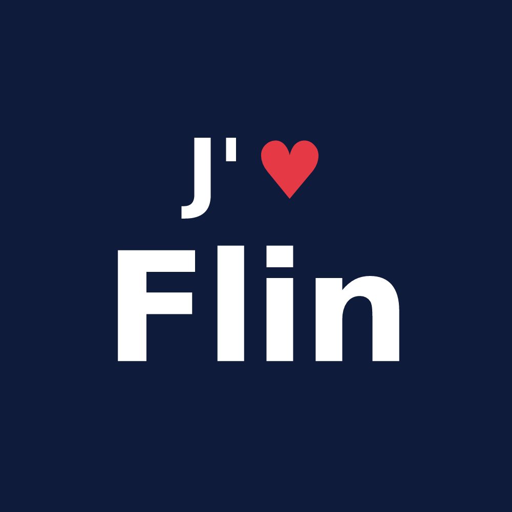 T-shirt personnalisé Flin — design J'aime Flin