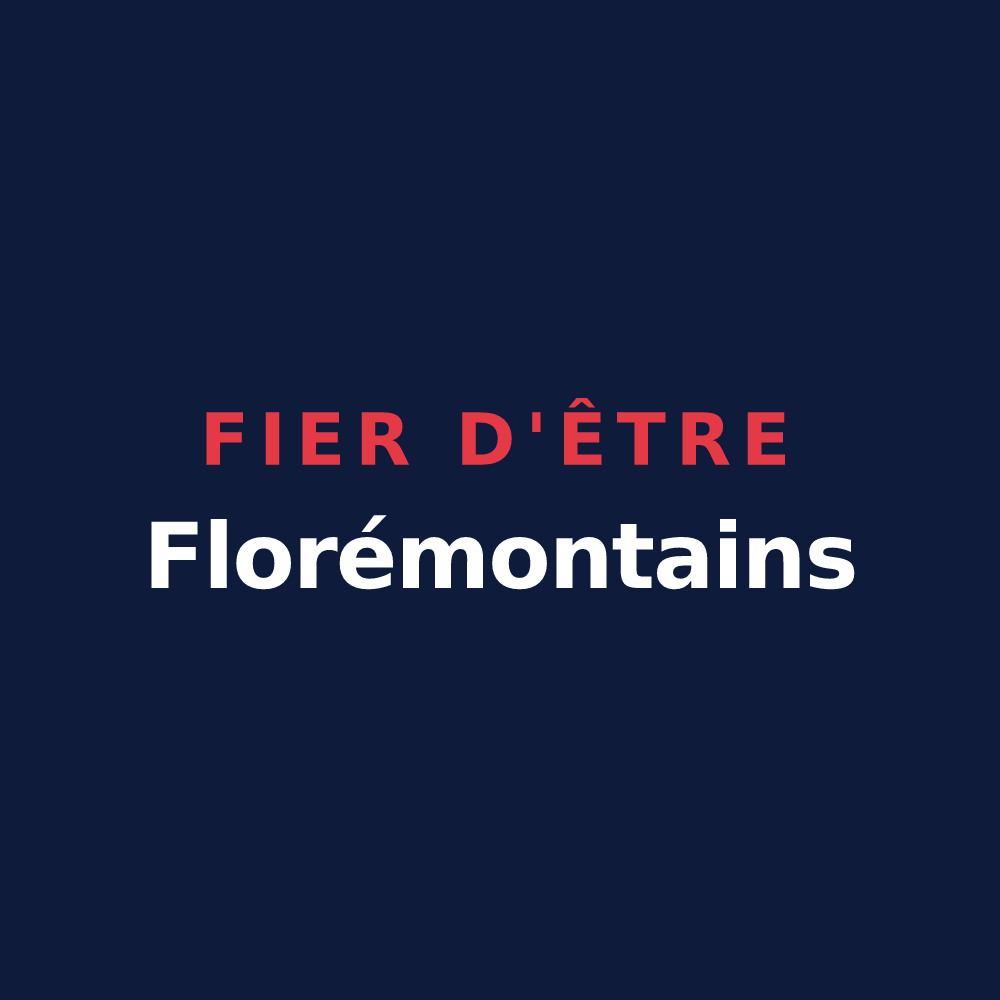 T-shirt « Fier d'être Florémontains » — design pour Florémont