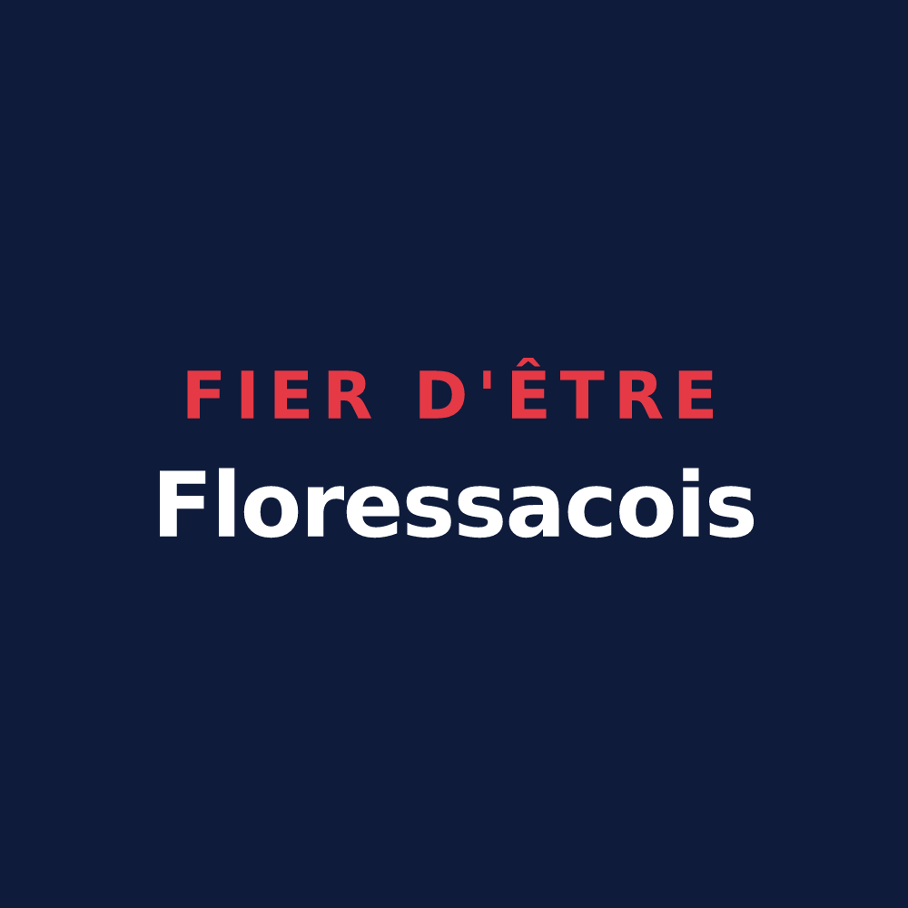 T-shirt « Fier d'être Floressacois » — design pour Floressas