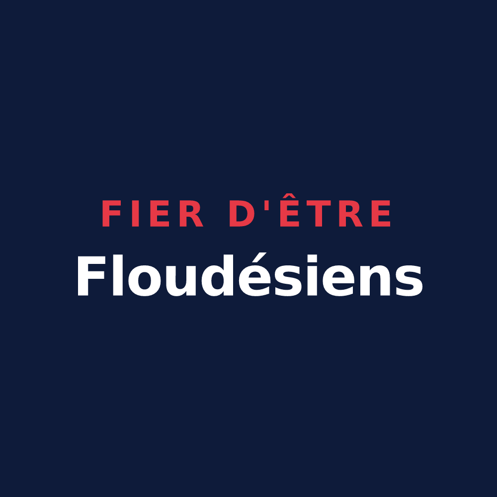 T-shirt « Fier d'être Floudésiens » — design pour Floudès