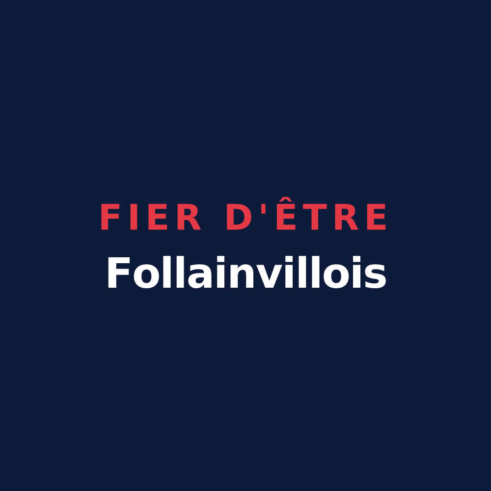 T-shirt « Fier d'être Follainvillois » — design pour Follainville-Dennemont