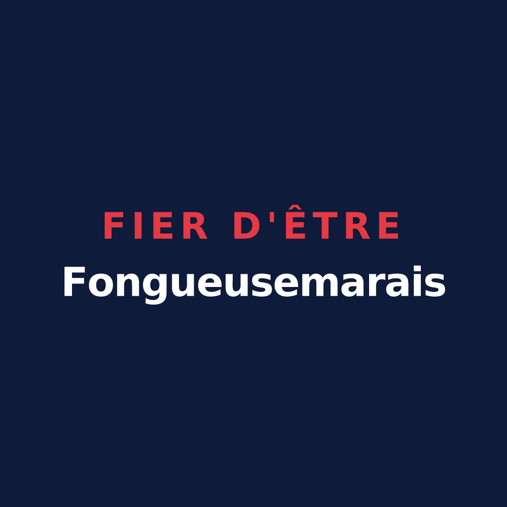 T-shirt « Fier d'être Fongueusemarais » — design pour Fongueusemare