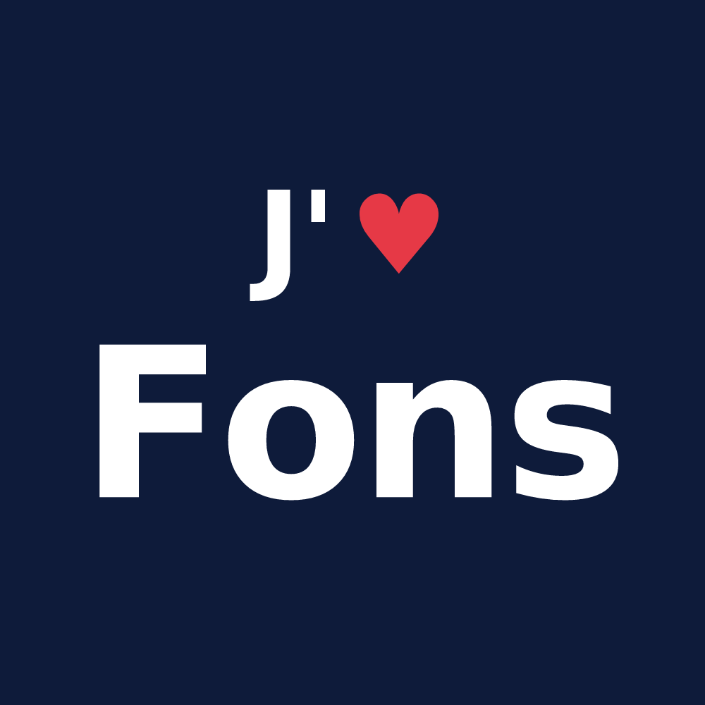 T-shirt personnalisé Fons — design J'aime Fons